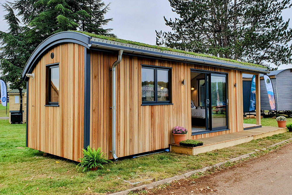 Hand-made, bespoke holiday accommodation designed and built by Malvern Hills Cabins & Glamping Structures
