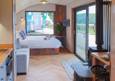 Hand-made, bespoke holiday accommodation designed and built by Malvern Hills Cabins & Glamping Structures