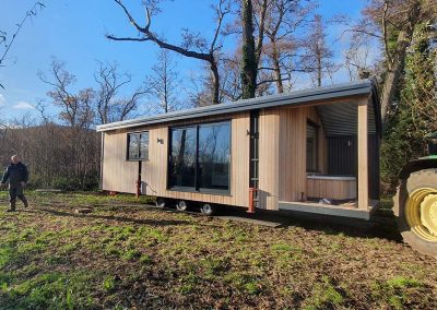 Hand-made, bespoke holiday accommodation designed and built by Malvern Hills Cabins & Glamping Structures