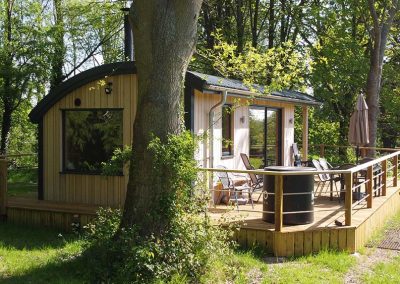 Hand-made, bespoke cabins designed and built by Malvern Hills Cabins & Glamping Structures